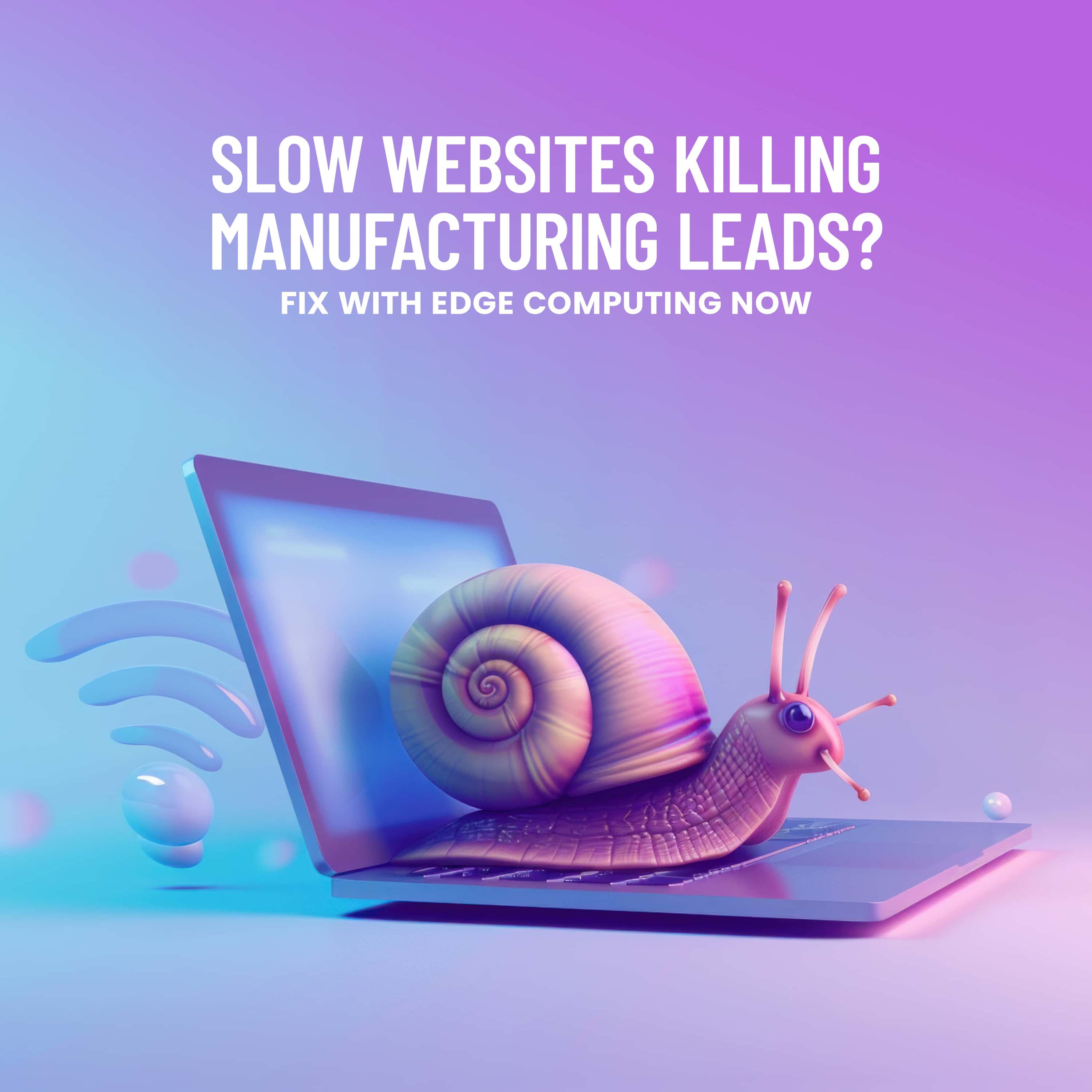 Slow Websites Killing Manufacturing Leads? Fix with Edge Computing Now