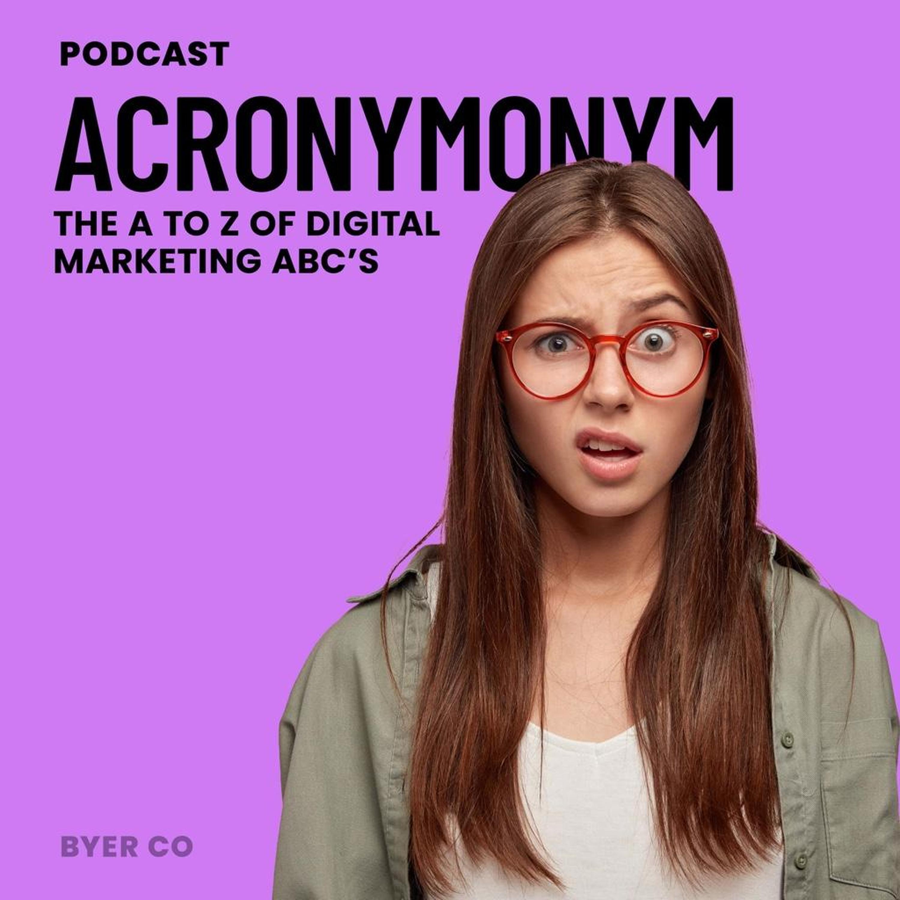 Acronymonym: The A to Z of Digital Marketing ABC's episode artwork