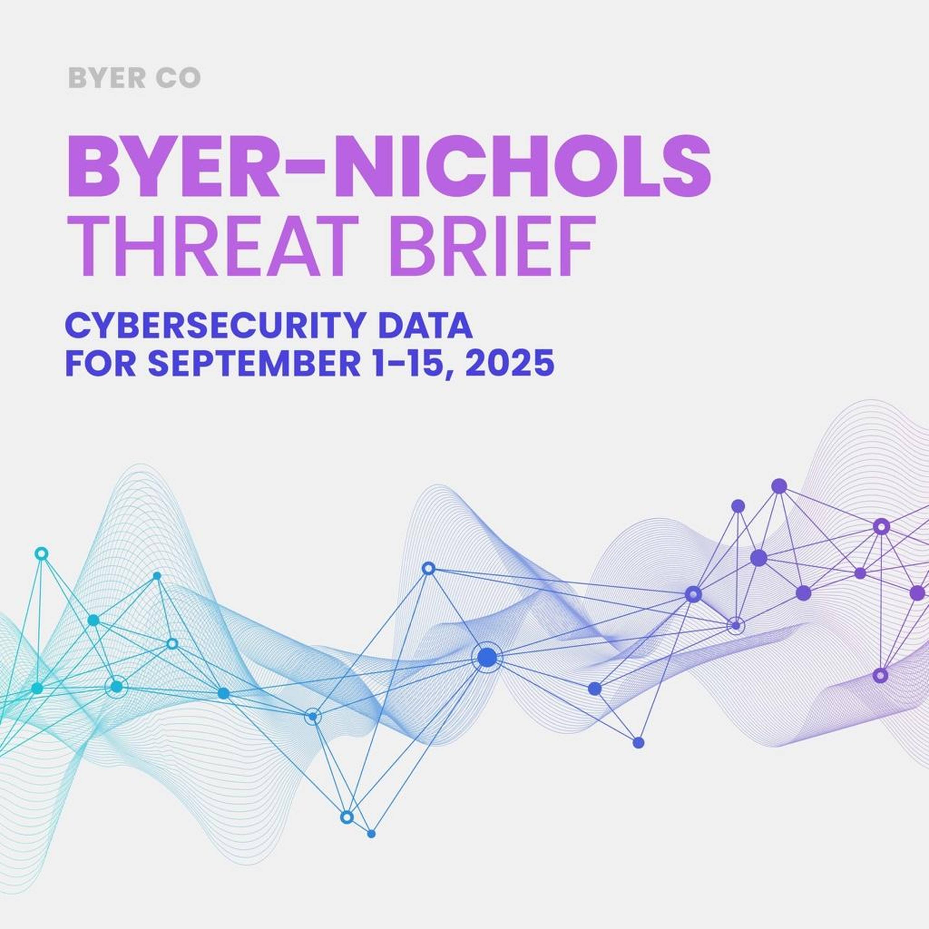 Byer-Nichols Threat Brief September 15 2025